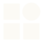 Light beige or cream colored grid pattern with four squares arranged in a 2x2 layout, minimal design with subtle borders or divisions